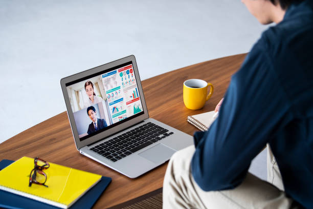 istock A businessman is having an online meeting with a client 1296433927