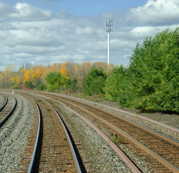 Tracks once used to support local agriculture and small manufacturing. This is in close proximity to Bucknell University.