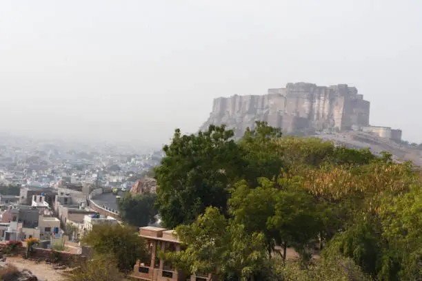 Photo of View of the famous Maherangarh Fort of Jodhpur city of Rajasthan