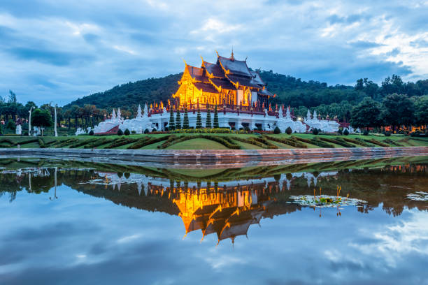 istock Royal pavilion in flora ratchaphruek park 1296449670