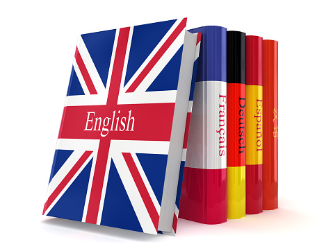 Learn English language book e-learning
