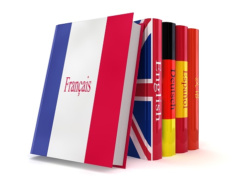 Learn French language book e-learning