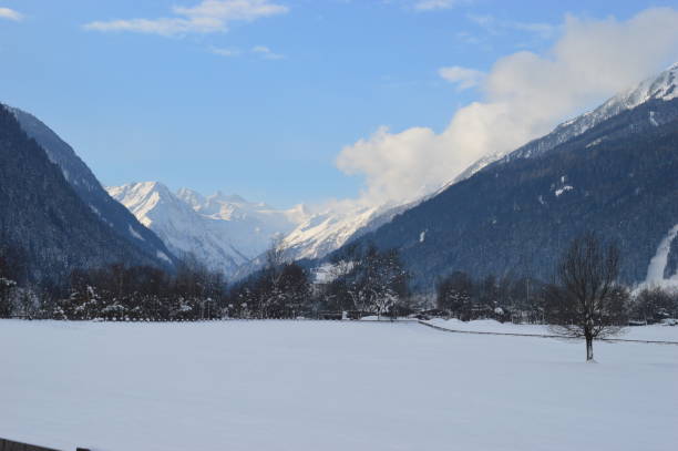 istock Landscape at Stubaital in winter 1296459089