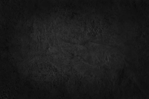 istock Dark grey black slate texture in natural pattern with high resolution for background and design art work. Black stone wall. 1296461536
