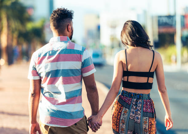 istock Hand in hand on a city break 1296468544