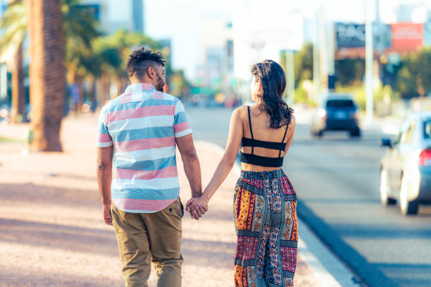 istock Couples city break to Las Vegas 1296468589