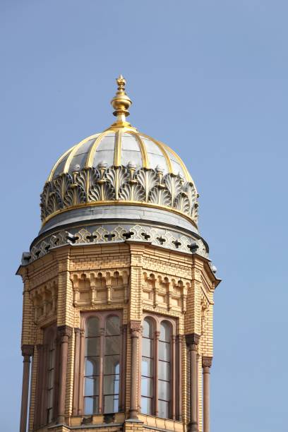 ベルリン、ドイツの新しいシナゴーグ - synagogue judaism star of david temple ストックフォトと画像