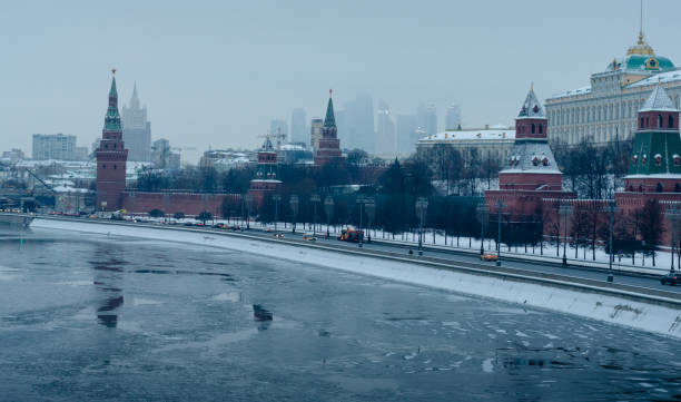istock Moscow River in winter near the Kremlin 1296470524