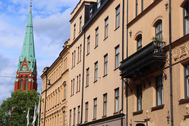 istock Norrmalm street view, Stockholm 1296474819