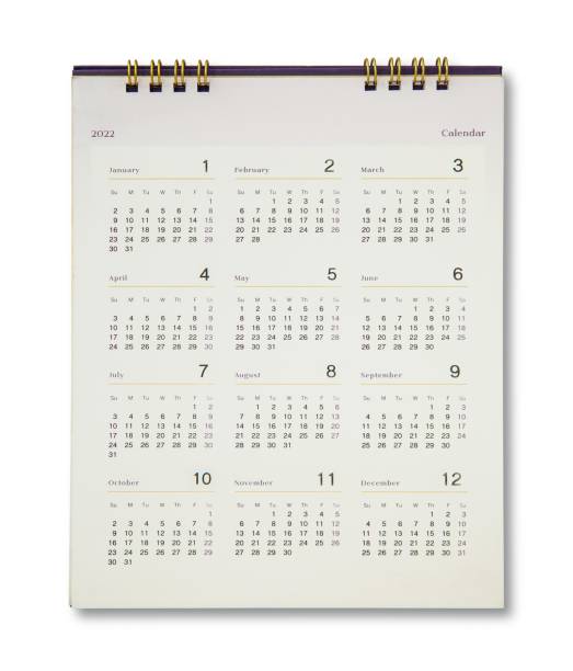 istock 12 months desk calendar year 2022, Backgrounds 1296484179