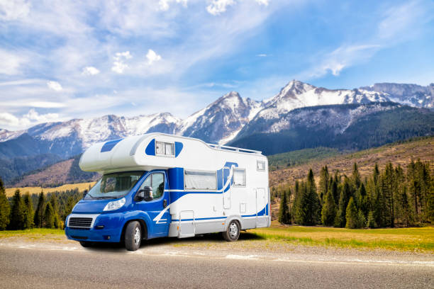 istock Vacations in Slovakia - A motorhome trip through the Tatra Mountains 1296485868