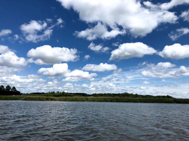 istock Beautiful day on the water 1296489122