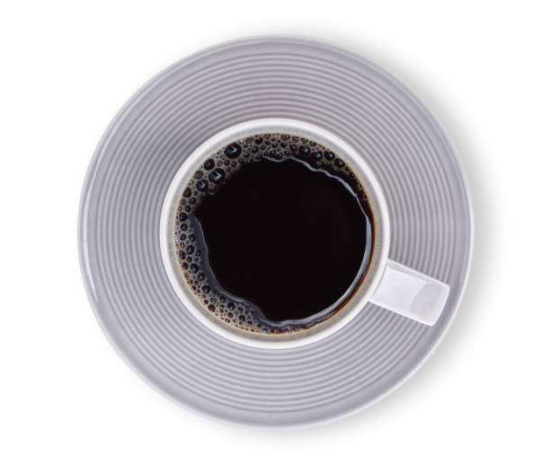 istock Cup of coffee isolated on white 1296506214