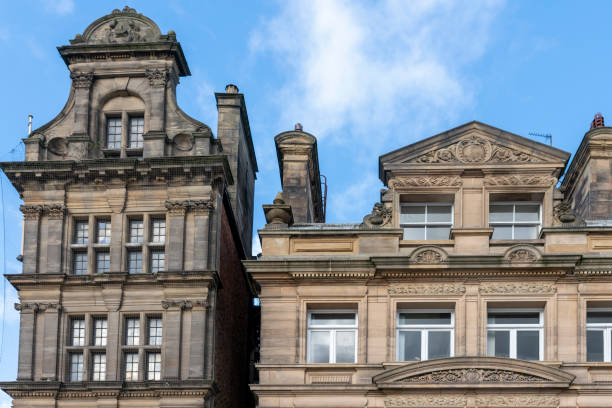 istock Narrow building on Newcastle Quayside 1296511602