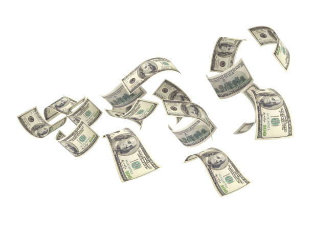 istock Falling money dollar finance crisis 1296513162
