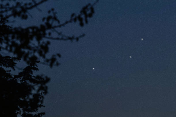 istock Pictor star constellation, Night sky, Cluster of stars, Deep space, Easel constellation 1296517015