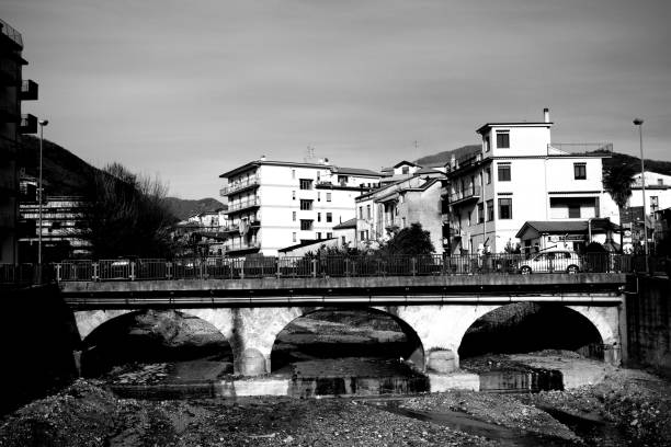 Italy : Urban landscape in Giffoni Valle Piana,January 14,2021. Italy : Urban landscape in Giffoni Valle Piana,January 14,2021. giffoni valle piana stock pictures, royalty-free photos & images