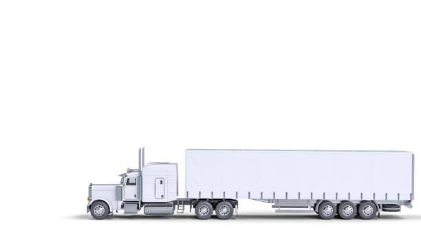 istock white truck for transportation. logistics and transportation concept. 1296529504