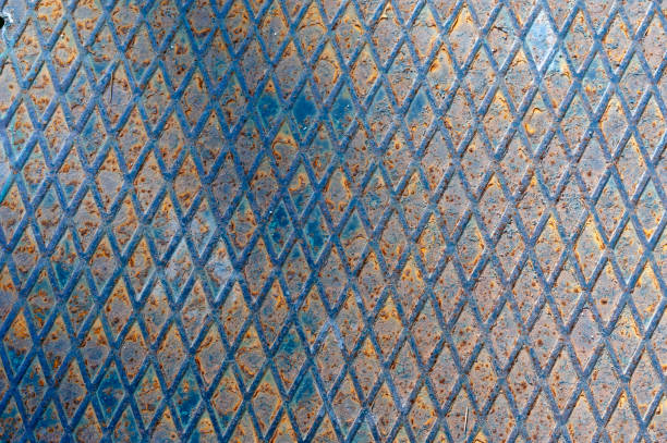 istock Old dirty rusty metal background photo 1296532262