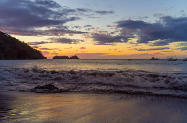 istock Sunset Costa Rica beach 1296534953