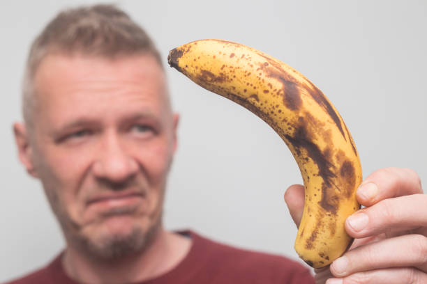 istock Overripe banana fruit 1296535156
