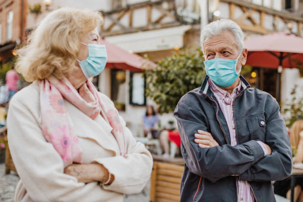 istock Seniors keep a social distance 1296536663