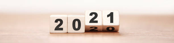 istock Happy New Year Background. Start in 2021 1296549255