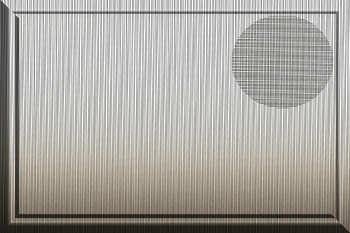 Stripes Inside A Embossed Box With A Circular Moire Pattern Inside It ...