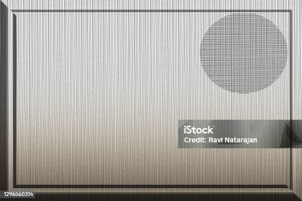 Box With A Path Pattern Inside Stripes Inside A Embossed Box With A Circular Moire Pattern Inside It ...