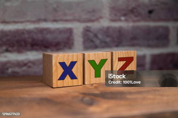 Xyz Stock Photo - Download Image Now - 2021, Alphabet, Aspirations