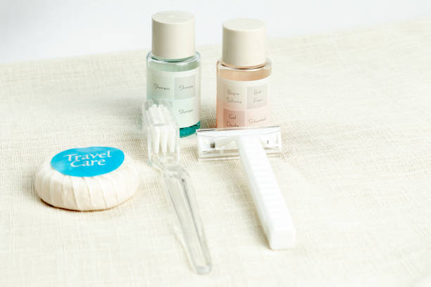 istock hotel toilet kit soap shampoo 1296578955