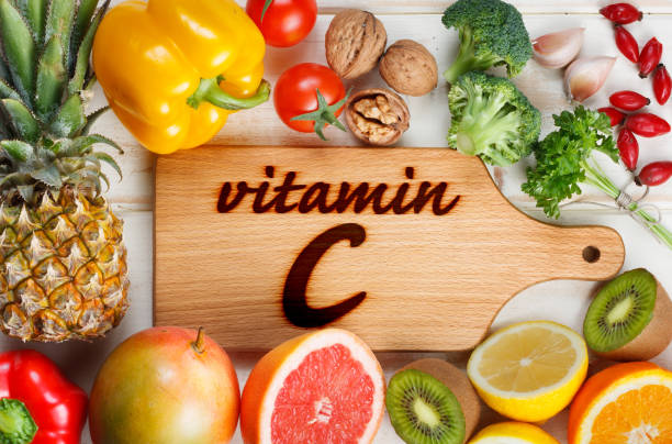 aliments riches en vitamine c - vegetable vitamin a tomato vitamin c photos et images de collection