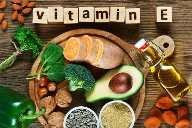 istock Foods rich in vitamin E 1296581201
