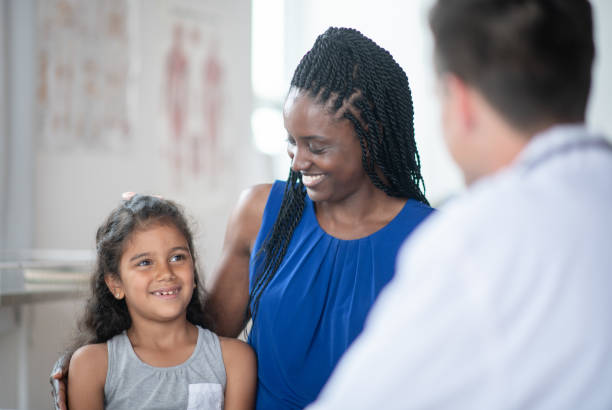 istock Happy to see the paediatrician 1296590211