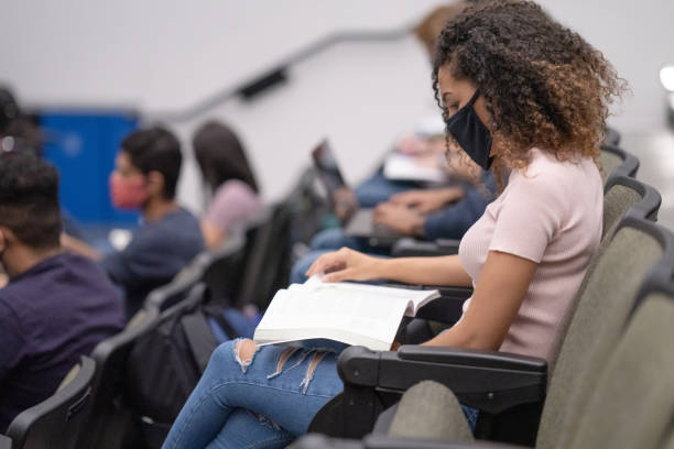 istock Studying at university during the pandemic 1296597442