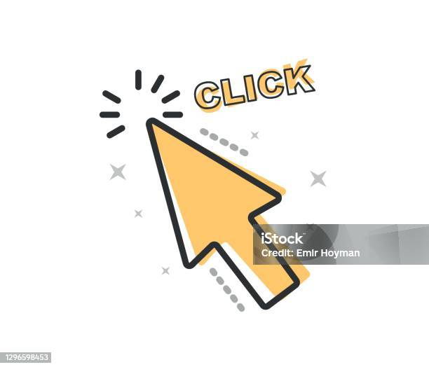 Stock Switch Click Click Here Button Vector Illustration Stock Illustration - Download ...