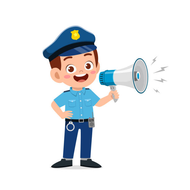 118 Police Talking To Kids Illustrations & Clip Art - iStock | Police  woman, Female police officer