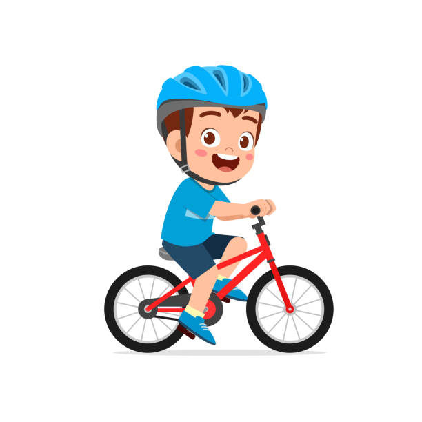 10,070 Kid Riding Bike Illustrations & Clip Art - iStock | Kid riding bike  isolated, Kid riding bike silhouette, Kid riding bike with dad