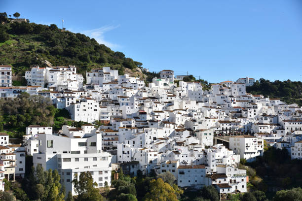 istock beautiful white village, Casares, Spain 1296603584