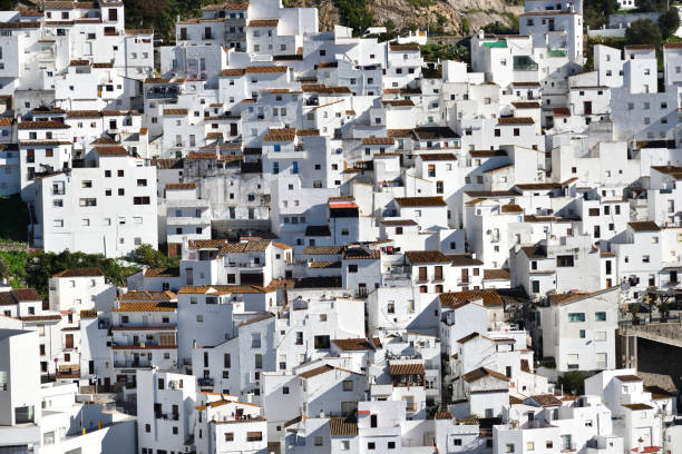 istock beautiful white village, Casares, Spain 1296603844