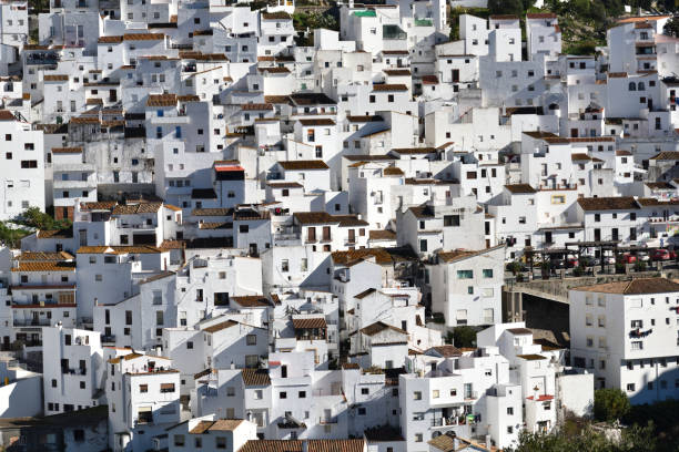 istock beautiful white village, Casares, Spain 1296603865