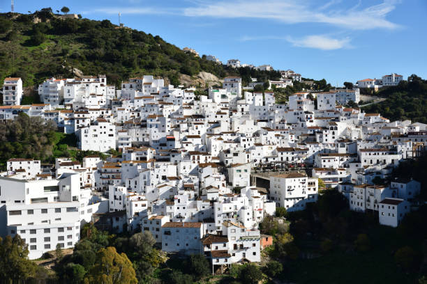 istock beautiful white village, Casares, Spain 1296604688