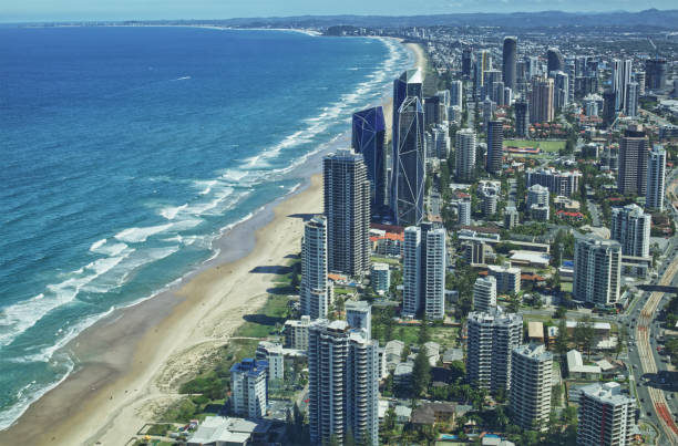 istock Australian gold Coast beach skyline skypoint 1296629408