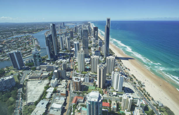 istock Australian gold Coast beach skyline skypoint 1296629545