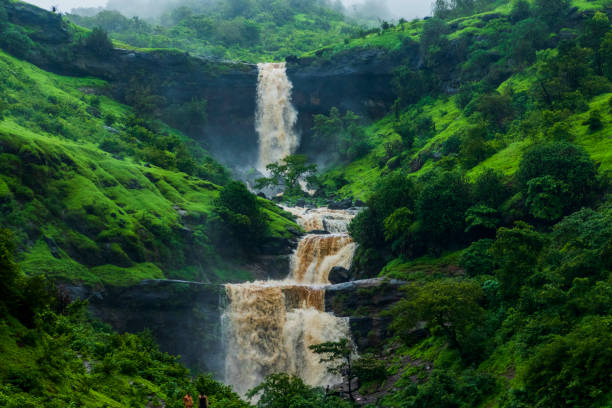 istock Bhavli Waterfall in Igatpuri Maharashtra 1296630469