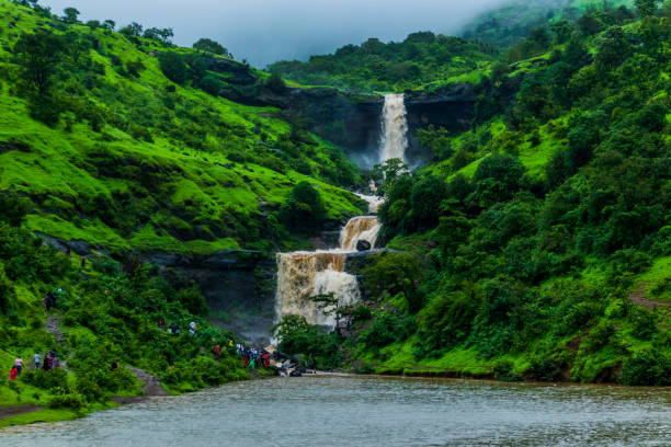 istock Bhavli Waterfall in Igatpuri Maharashtra 1296630471