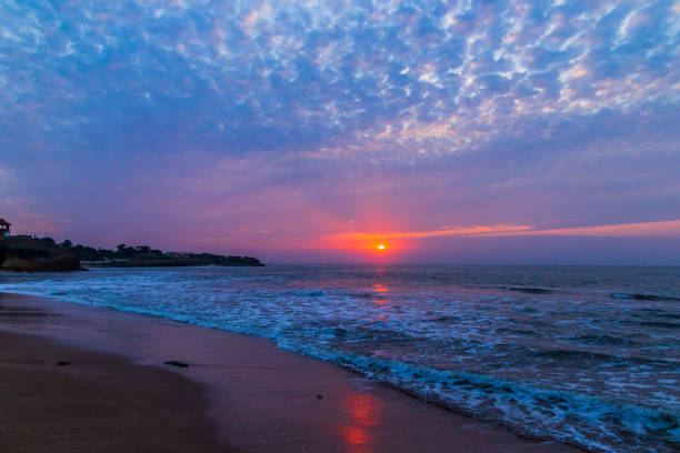 istock Sunrise at Jalandhar beach, Diu 1296631524