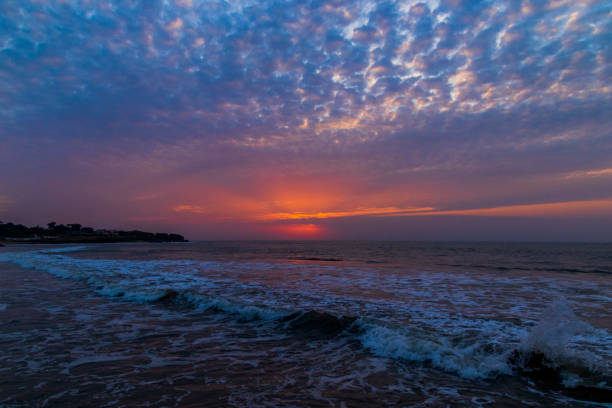 istock Sunrise at Jalandhar beach, Diu 1296631551