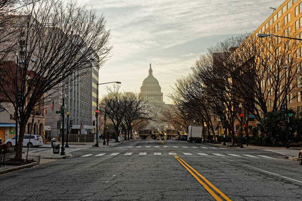 US Capitol under heavy guard after riots at the Capitol