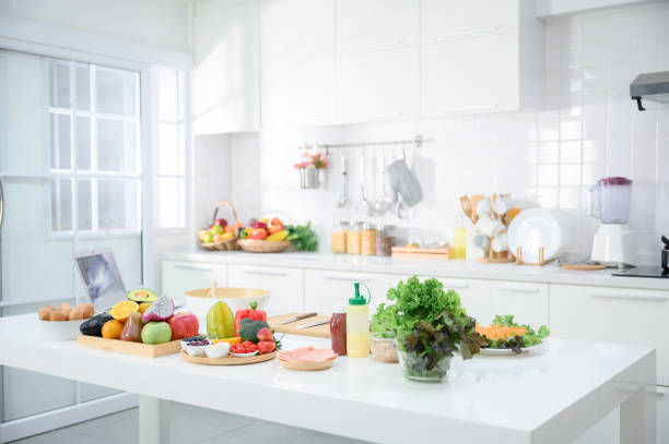 istock Tahan kitchen in the morning sun 1296637226